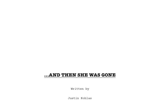 proofread and help improve your screenplay, pilot, or pitch